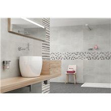 Πλακάκι μπάνιου GRUNGE GRAFITO 33,3x55 A' Διαλογή