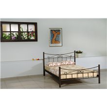 Μεταλλικό Κρεβάτι Διπλό 148 x 198 cm IRO 186817