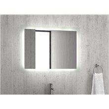 Καθρέπτης με LED φωτισμό χωρίς εξωτερικό πλαίσιο KARAG SPECCHI 40x40cm