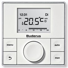 Θερμοστάτης χώρου BUDERUS RC 200 EMS Plus με λειτουργία αντιστάθμισης