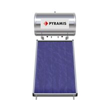 Ηλιακός θερμοσίφωνας PYRAMIS 160 lt Επιλεκτικού συλλέκτη διπλής ενέργειας 2m² 026000305