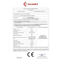 Ενεργειακό τζάκι αερόθερμο μαντεμένιο ίσιο KRATKI MAJA/PF 8KW / 90-120m2