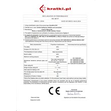 Ενεργειακό τζάκι αερόθερμο 3 όψεων KRATKI BLANKA/670/570/LP/BS 11KW (90-140Μ2)