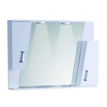 Καθρέπτης - ερμάριο με ντουλάπι FINO CRESO II 100x70h PVC WHITE