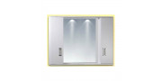 Καθρέπτης - ερμάριο με ντουλάπι FINO II PLUS 77x68h PVC WHITE