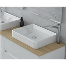 Έπιπλο μπάνιου σετ με νιπτήρες και καθρέπτες led  DROP Instinct 150 cm White Top – 2