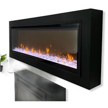 Ηλεκτρικό τζάκι τοίχου με θέρμανση Dimplex Ignite XL 50 + Metal Frame