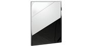 Καθρέπτης με σατινέ Inox πλαίσιο KARAG SPECCHI MWF-CS 50x70