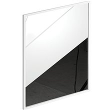 Καθρέπτης με άσπρο ματ Inox πλαίσιο KARAG SPECCHI MWF-WM 50x90