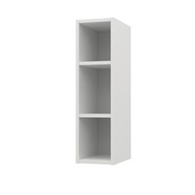 Charlotte πάνω ντουλάπι με ράφια, 20x30,5x71,8 χρώμα Λευκό. SO-CV20W