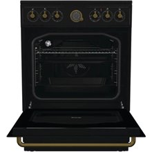 Κουζίνα κεραμική GORENJE CLASSICO 60 cm - ECS6250CLB - 739098 Μάυρη 034023001